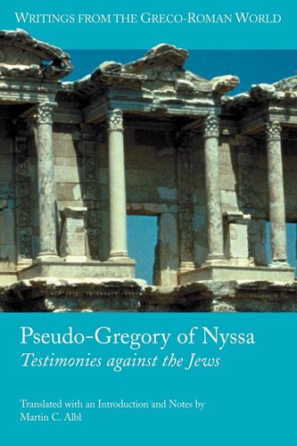 Pseudo-Gregory of Nyssa: testimonies against the Jews