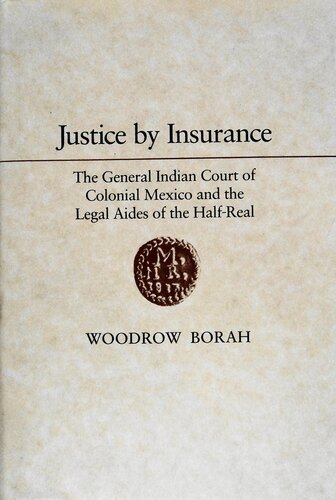 Justice by insurance: the General Indian Court of Colonial Mexico and the legal aides of the half-real