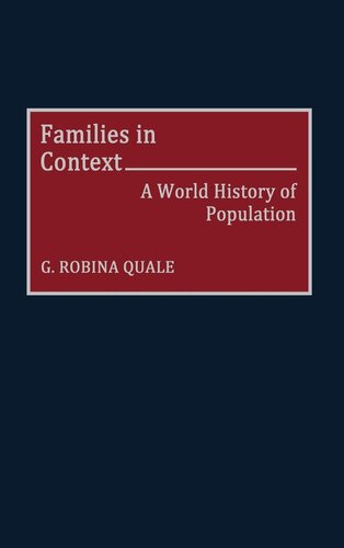 Families in context: a world history of population
