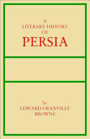 A literary history of Persia, Vol. 4
