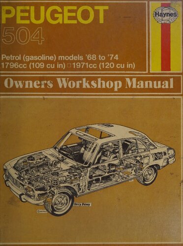 Haynes Peugeot 504 Owners Workshop Manual
