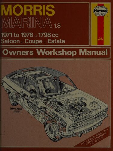 Haynes Morris Marina Owners Workshop Manual