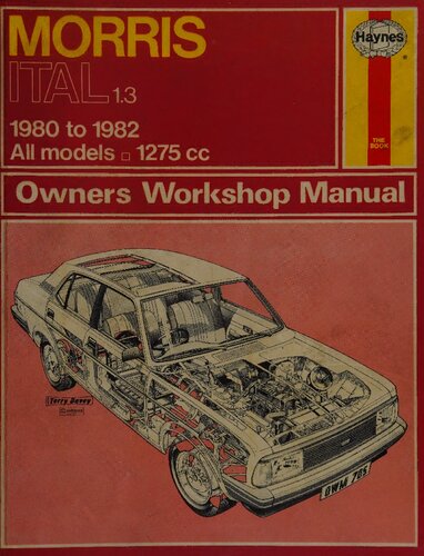 Haynes Morris Ital 1980 to 1982 Owners Workshop Manual