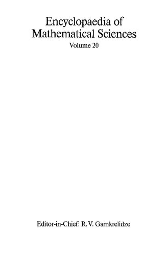 Lie Groups and Lie Algebras I: Foundations of Lie Theory; Lie Transformation Groups