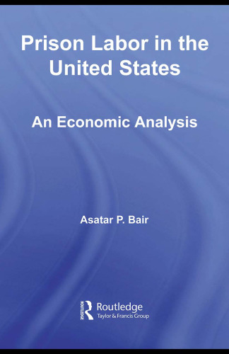 Prison Labor in the United States: An Economic Analysis (New Political Economy)