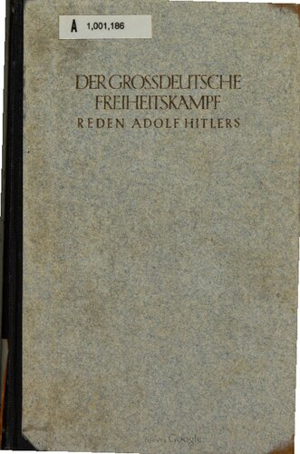 Der großdeutsche Freiheitskampf