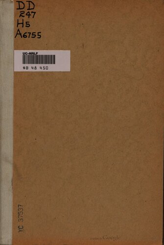 Die Reden Hitlers am Parteitag der Freiheit 1935