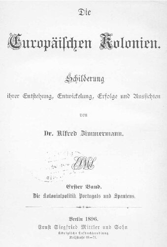 Die Kolonialpolitik Portugals und Spaniens