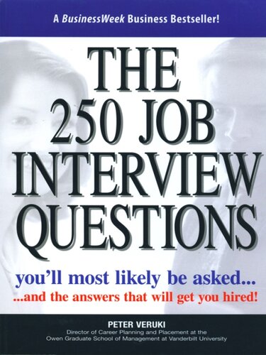 The 250 Job Interview Questions