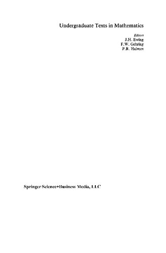 Topology of Surfaces (Undergraduate Texts in Mathematics)