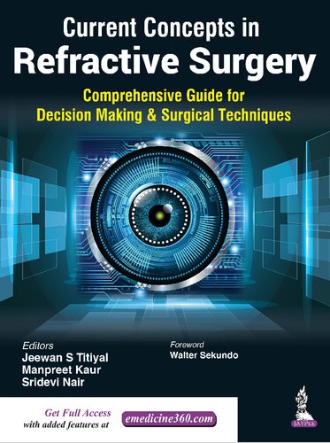 Current Concepts in Refractive Surgery