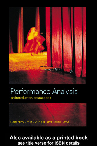 Performance Analysis: An Introductory Coursebook