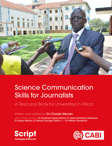 Science Communication Skills for Journalists: A Resource Book for Universities in Africa