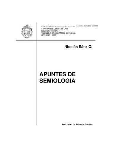 Apuntes de Semiología