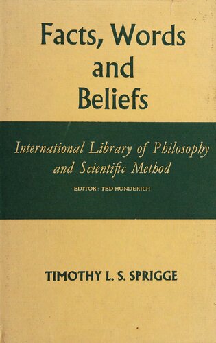 Facts, Words, and Beliefs