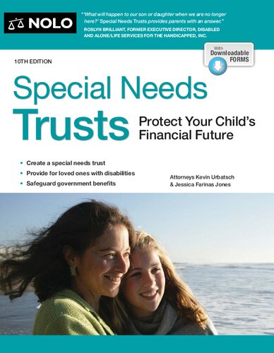 Special Needs Trusts: Protect Your Child's Financial Future (NOLO Special Needs Trusts)
