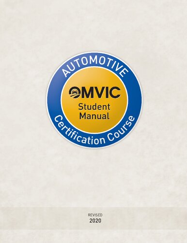 OMVIC - Automotive Certification Course Student Manual
