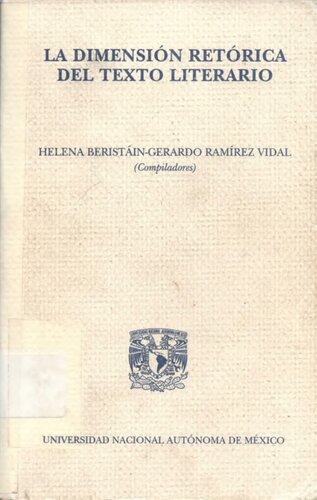La dimensión retórica del texto literario