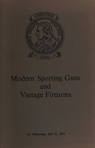 Christies Modern Sporting Guns and Vintage Firearms