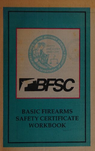 Basic Firearms Safety Certificate Workbook