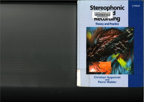 Stereophonic Sound Recording Techniques