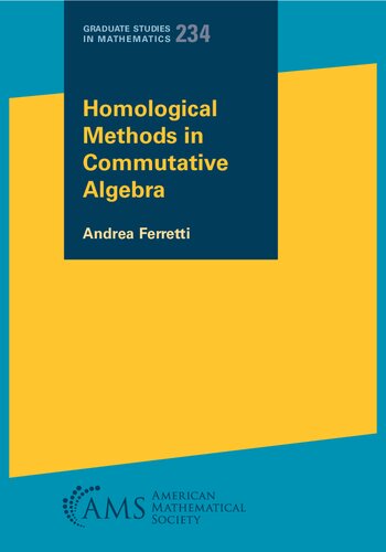 Homological Methods in Commutative Algebra