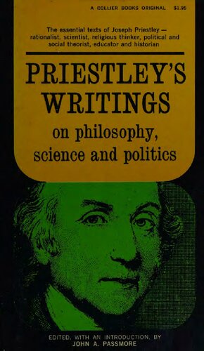 Priestley's Writings on Philosophy, Science and Politics