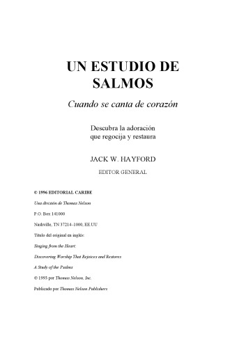 Cuando Se Canta de Corazon