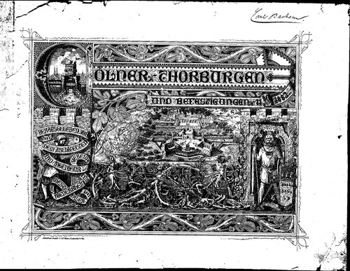 Kölner Thorburgen und Befestigungen 1180-1882
