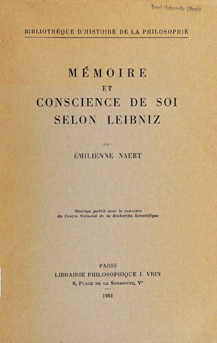 Mémoire et conscience de soi selon Leibniz