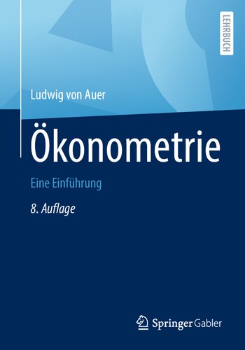 Ökonometrie: Eine Einführung