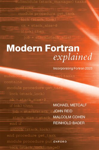 Modern Fortran Explained Incorporating Fortran 2023