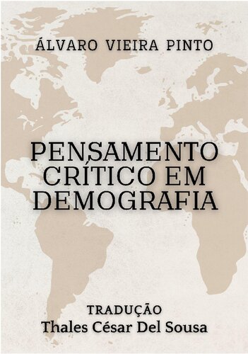 PENSAMENTO CRÍTICO EM DEMOGRAFIA