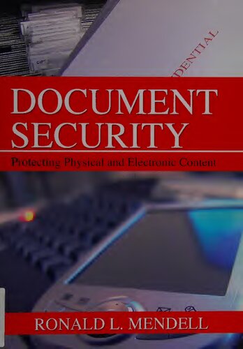 Document Security: Protecting Physical and Electronic Content