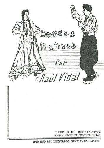 Nuestras danzas nativas; referencias y explicaciones para bailarlas.