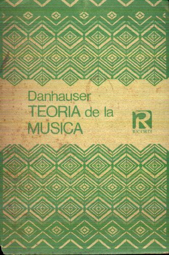 Teoria de la música, por A. Danhauser - traducida por G. J. Llompart.