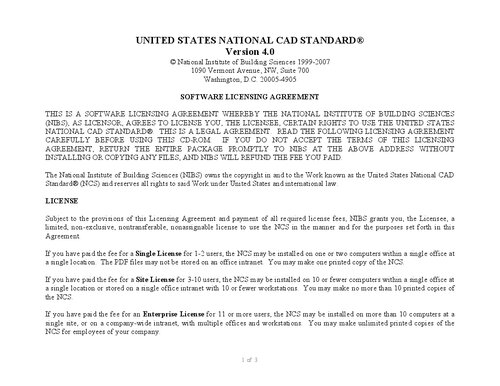 United States National CAD Standard