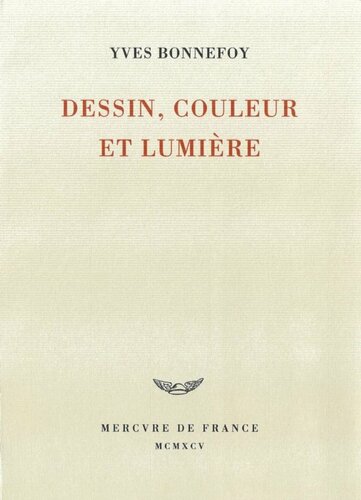 Dessin, couleur et lumière