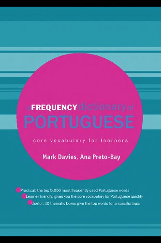 A Frequency Dictionary of Portuguese (Routledge Frequency Dictionaries)