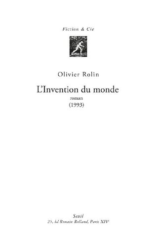 L'Invention du monde