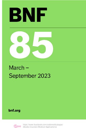 British National Formulary (BNF85)