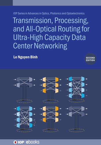 Transmission, Processing, and All-Optical Routing for Ultra-High Capacity Data Center Networking