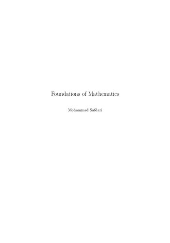 Foundations of Mathematics