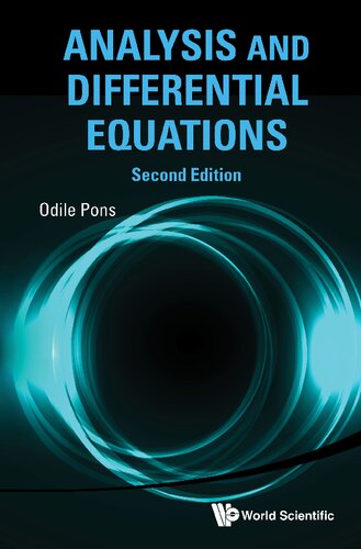 Analysis And Differential Equations