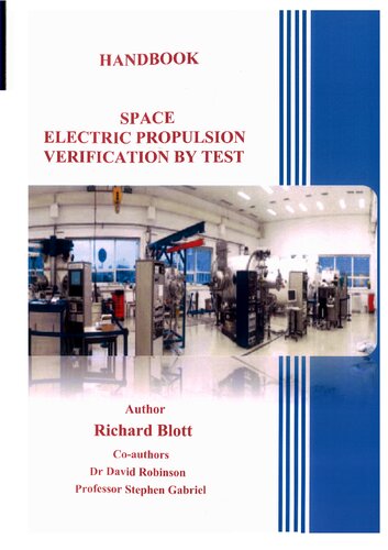 Handbook Space Electric Propulsion Verification by Test