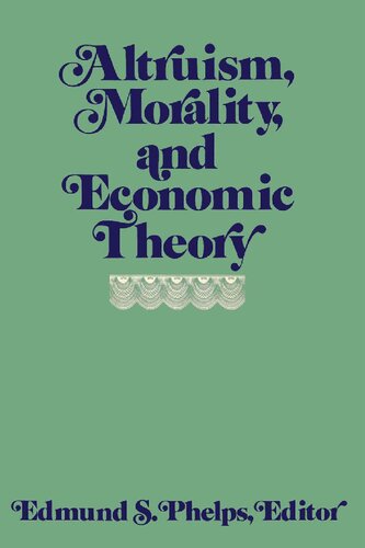 Altruism, Morality, and Economic Theory