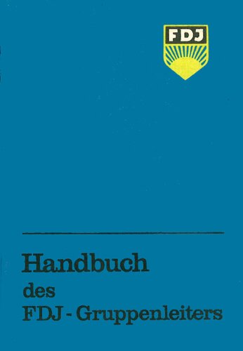 Handbuch des FDJ-Gruppenleiters