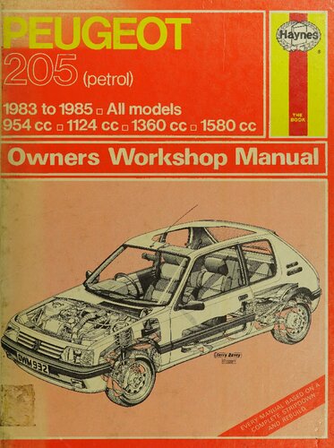 Haynes Peugeot 205 Owners Workshop Manual