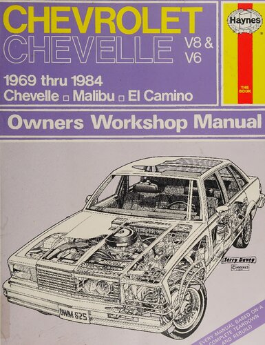 Haynes Chevrolet Chevelle 1969 thru 1984 Owners Workshop Manual