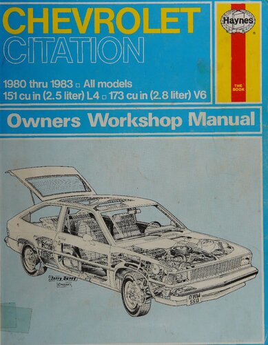 Haynes Chevrolet Citation Owners Workshop Manual